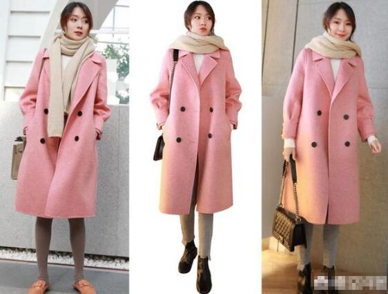 粉色大衣怎么搭配好看？