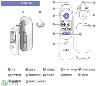 博朗耳温枪怎么调摄氏度 博朗耳温枪温度转换