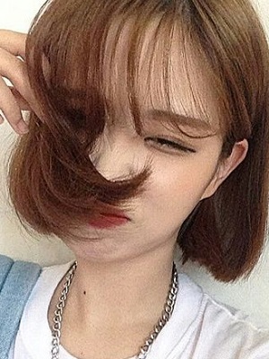 韩式中短发发型今年最流行  修颜减龄而有质感