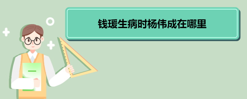 钱瑗生病时杨伟成在哪里 《我们仨》内容简介 