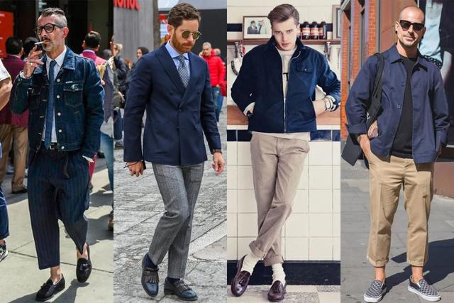 男士春天穿什么外套？这4款蓝色夹克，时髦又显简洁