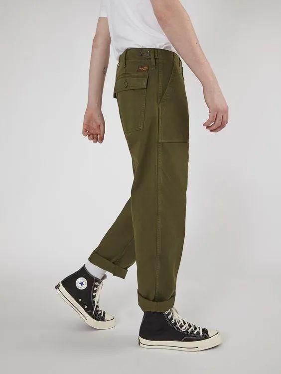匡威+牛仔裤VS匡威+休闲裤，哪个组合更吸引你？