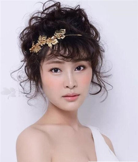 韩式短发新娘发型 唯美短发造型