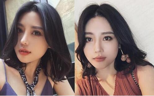 2023最新韩式中分梨花头短发发型