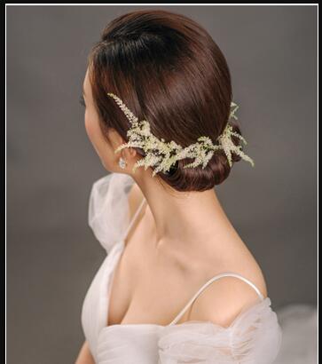 最新的新娘发型详细步骤款式