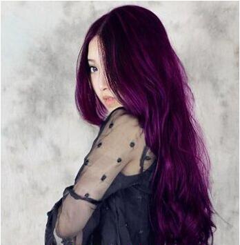 紫色头发适合什么肤色 紫发发型大全