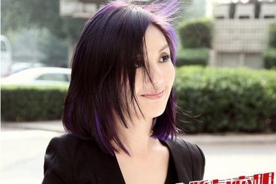 紫色头发适合什么肤色 紫发发型大全