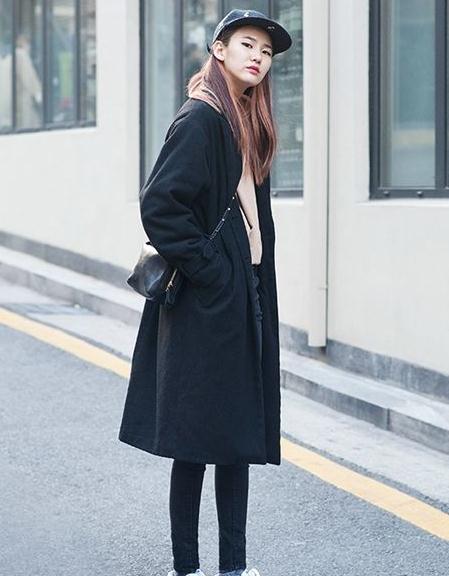 韩国最新时尚街拍 看韩国美眉冬季如何穿搭