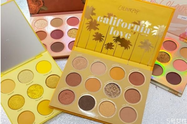 colourpop眼影盘多少克 colourpop眼影盘真假对比