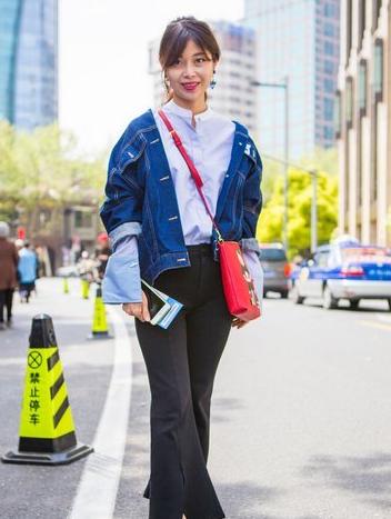 上海美女时尚街拍 跟上海美女学时尚潮人的穿衣搭配