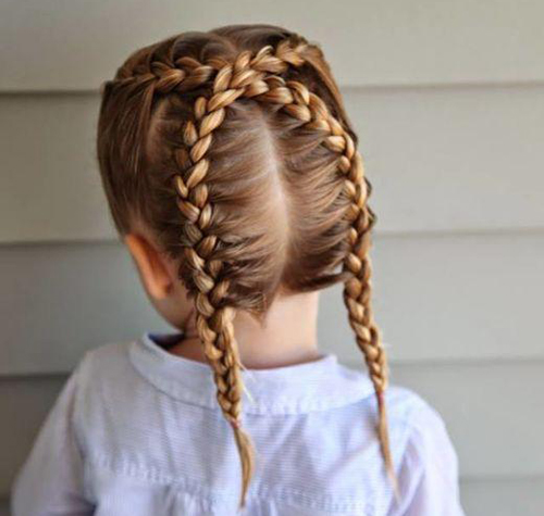小女孩今年流行什么发型  儿童发型绑扎方法