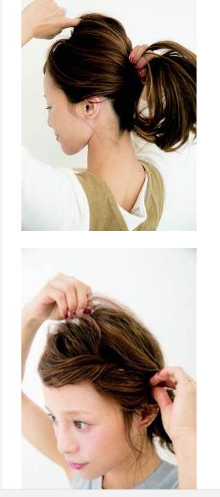短发发型扎法很简单 短发扎发教程步骤图解